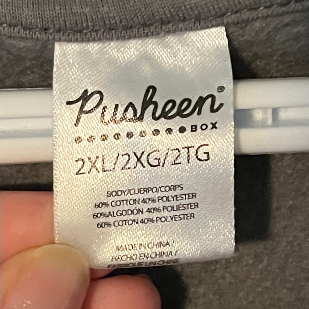 NWOT Pusheen Box Fall 21 Exclusive Halloween Boosheen Tie Dye Fleece Sweatshirt - Picture 4 of 7
